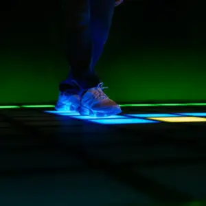 Interactieve Pixel Floor bij Pixel Play Haarlem